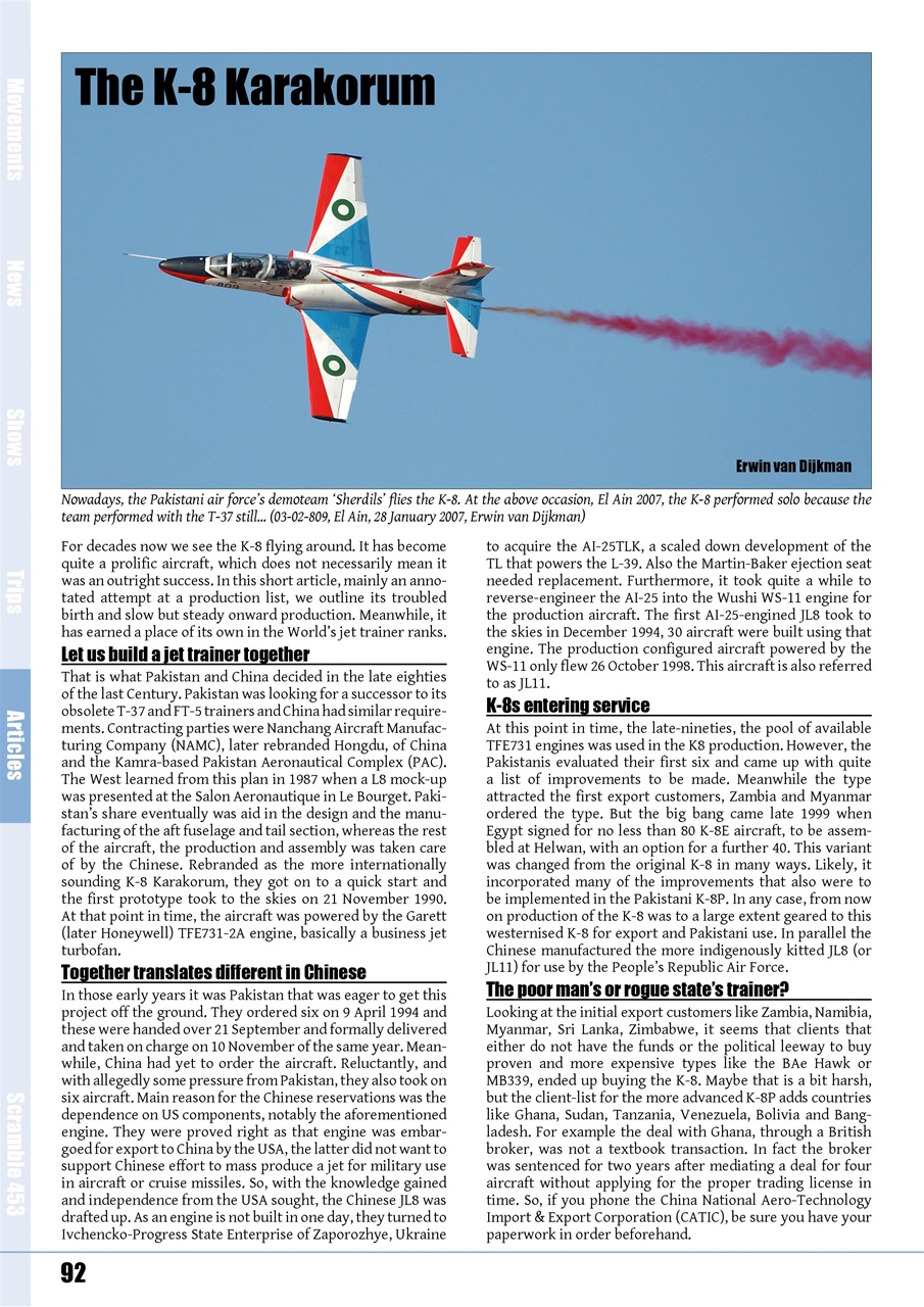 Scramble Magazine Preview Pages