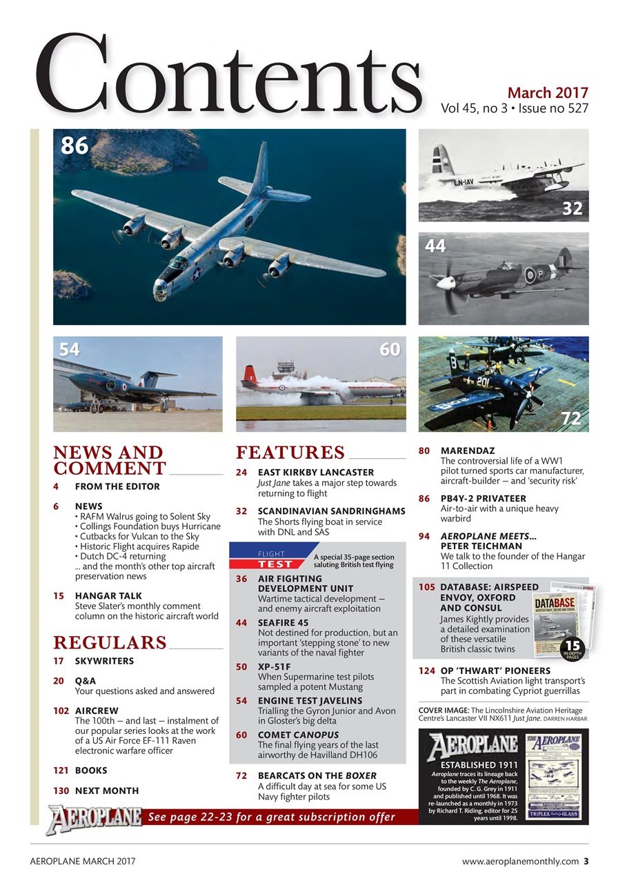 Aeroplane Preview Pages