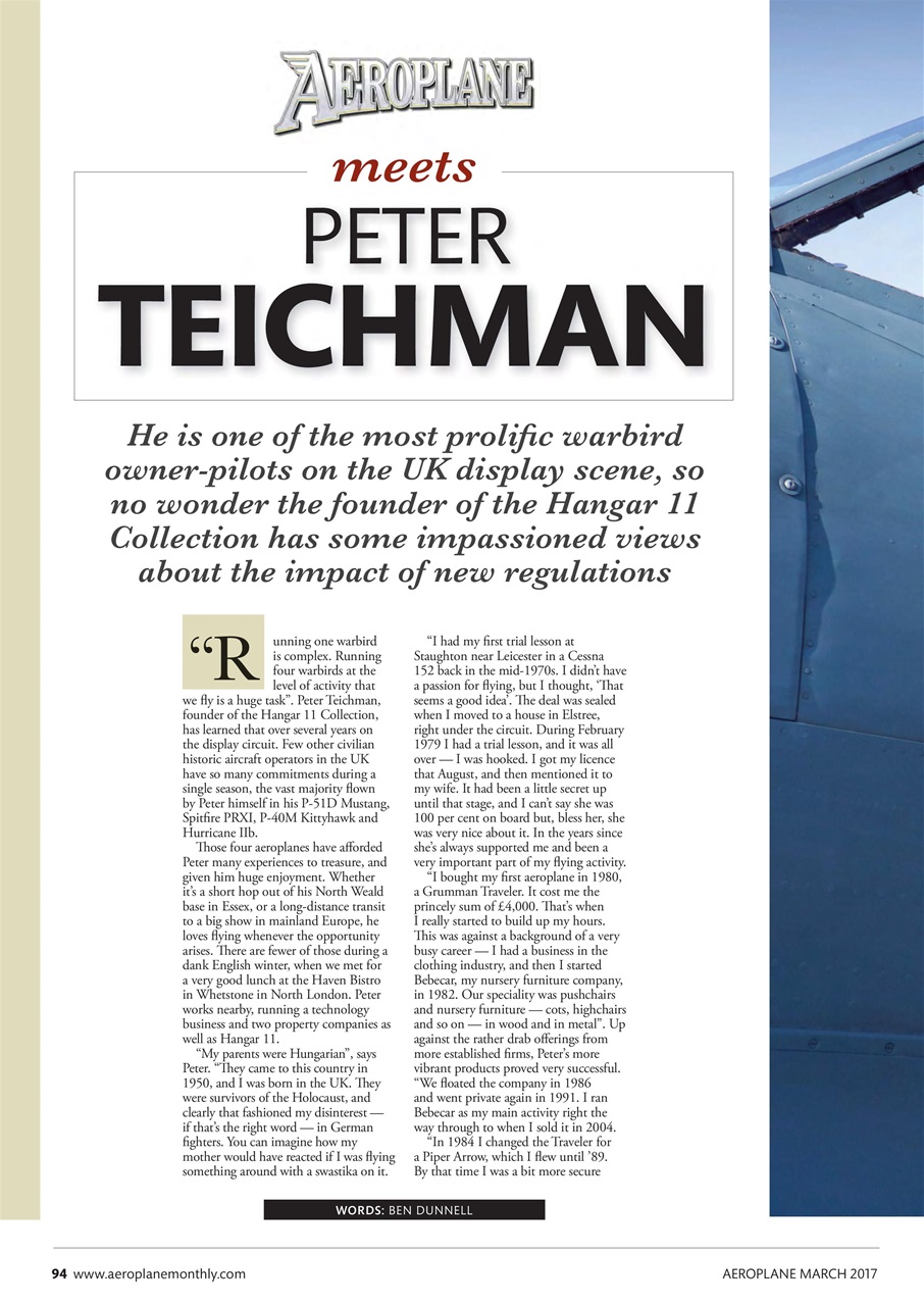 Aeroplane Preview Pages