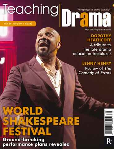 Drama and Theatre issue Spring Term 1 (2011-2012)