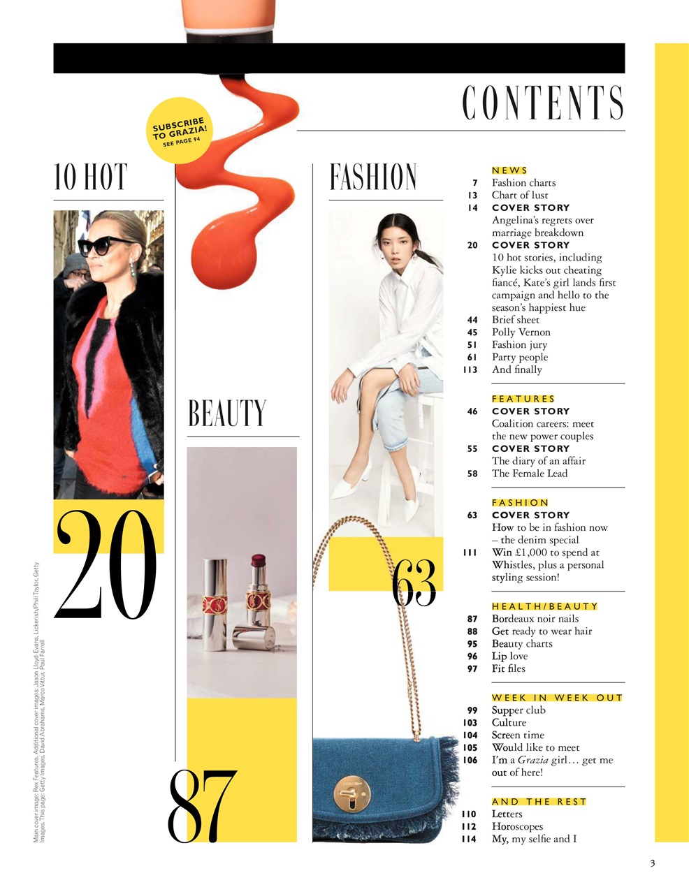 Grazia Preview Pages