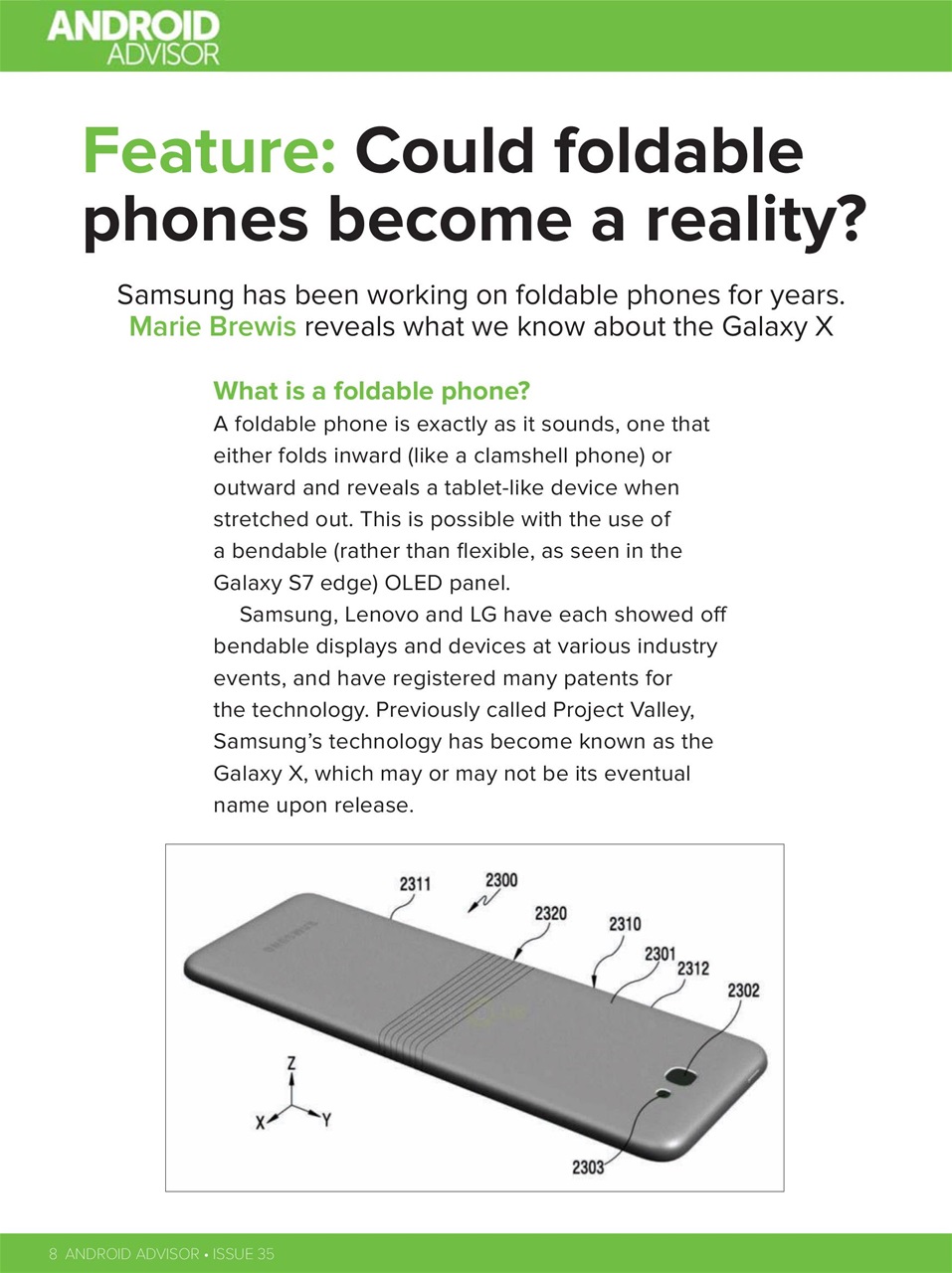 Android Advisor Preview Pages