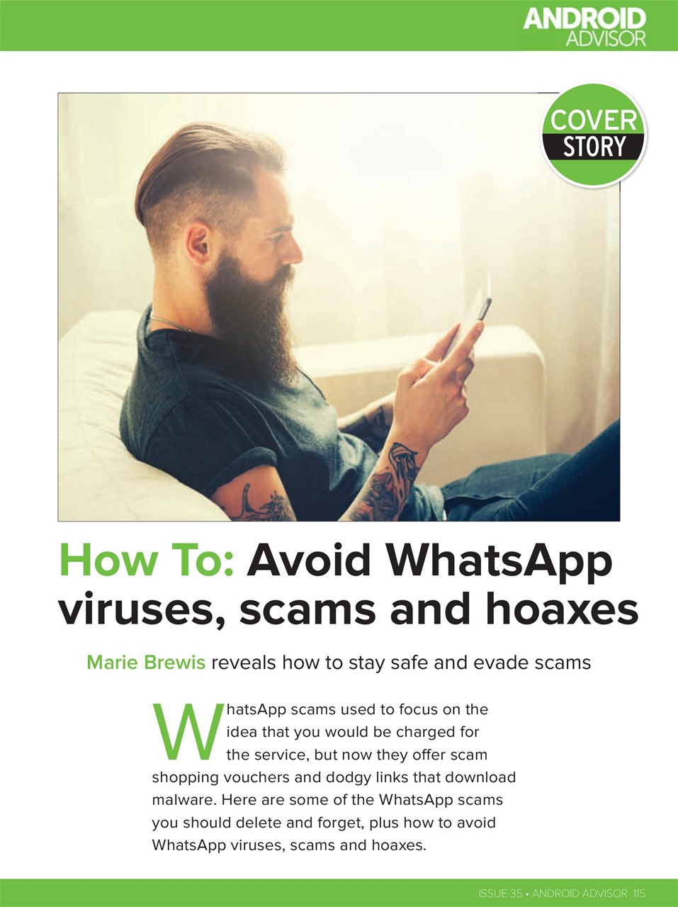 Android Advisor Preview Pages