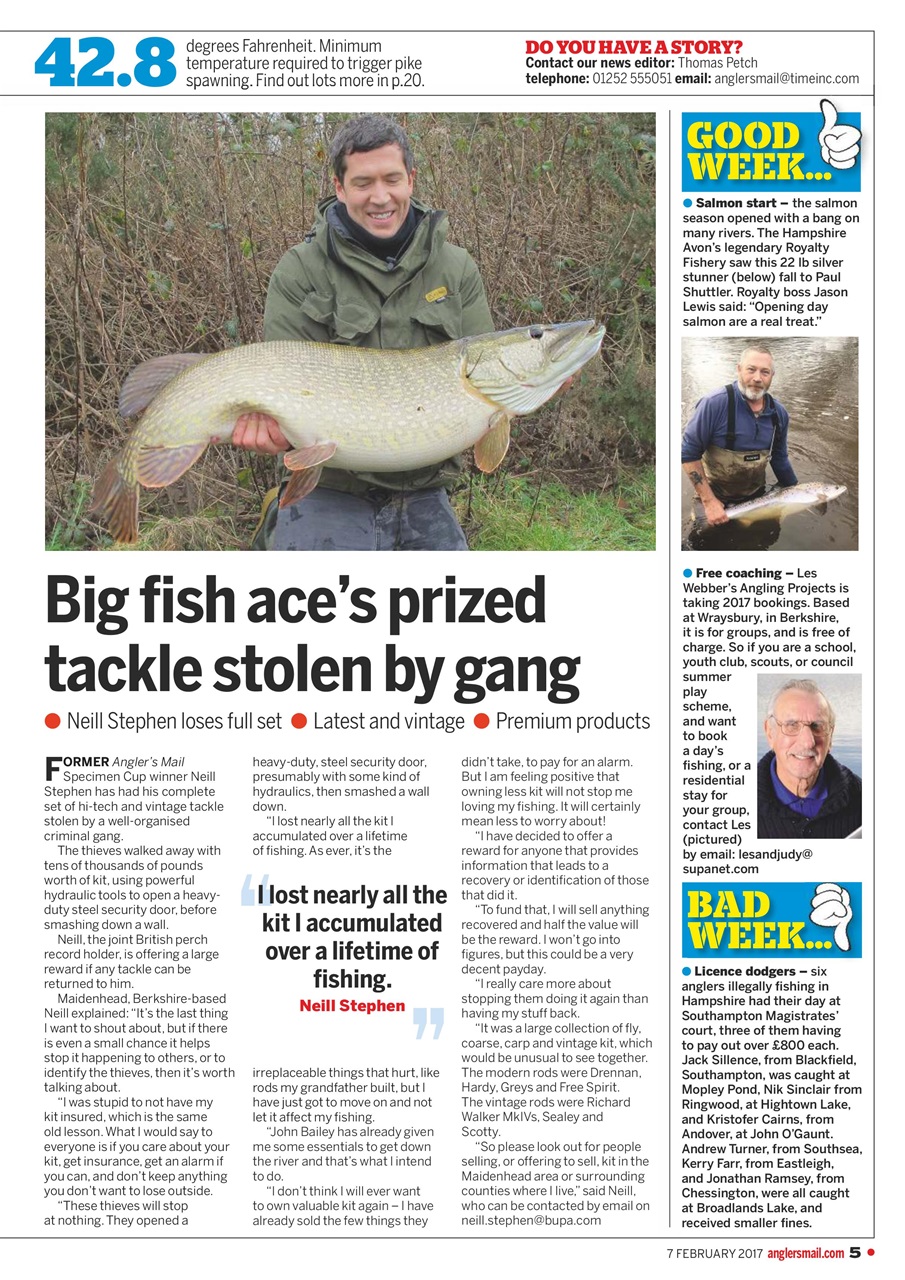 Anglers Mail Preview Pages