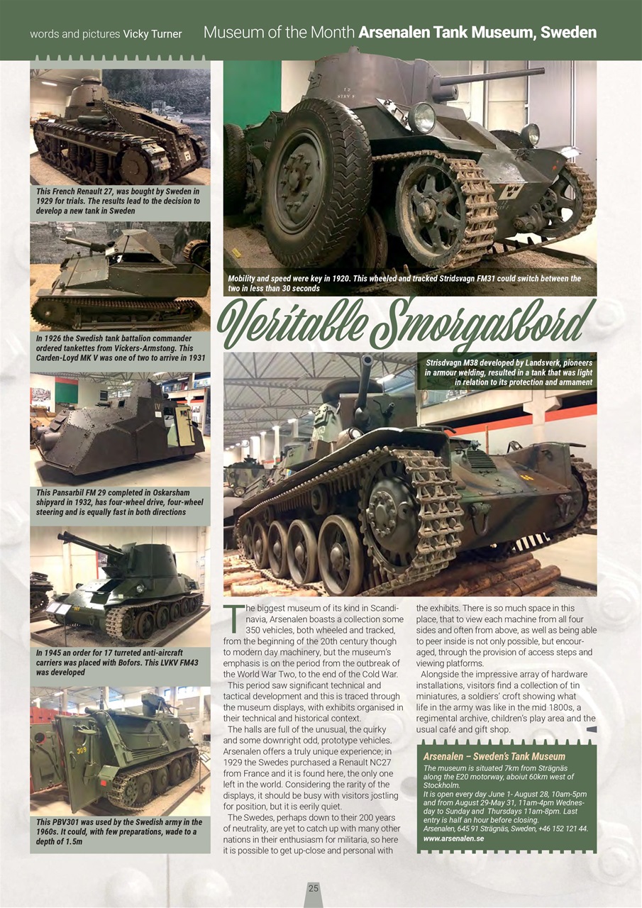 Classic Military Vehicle Preview Pages