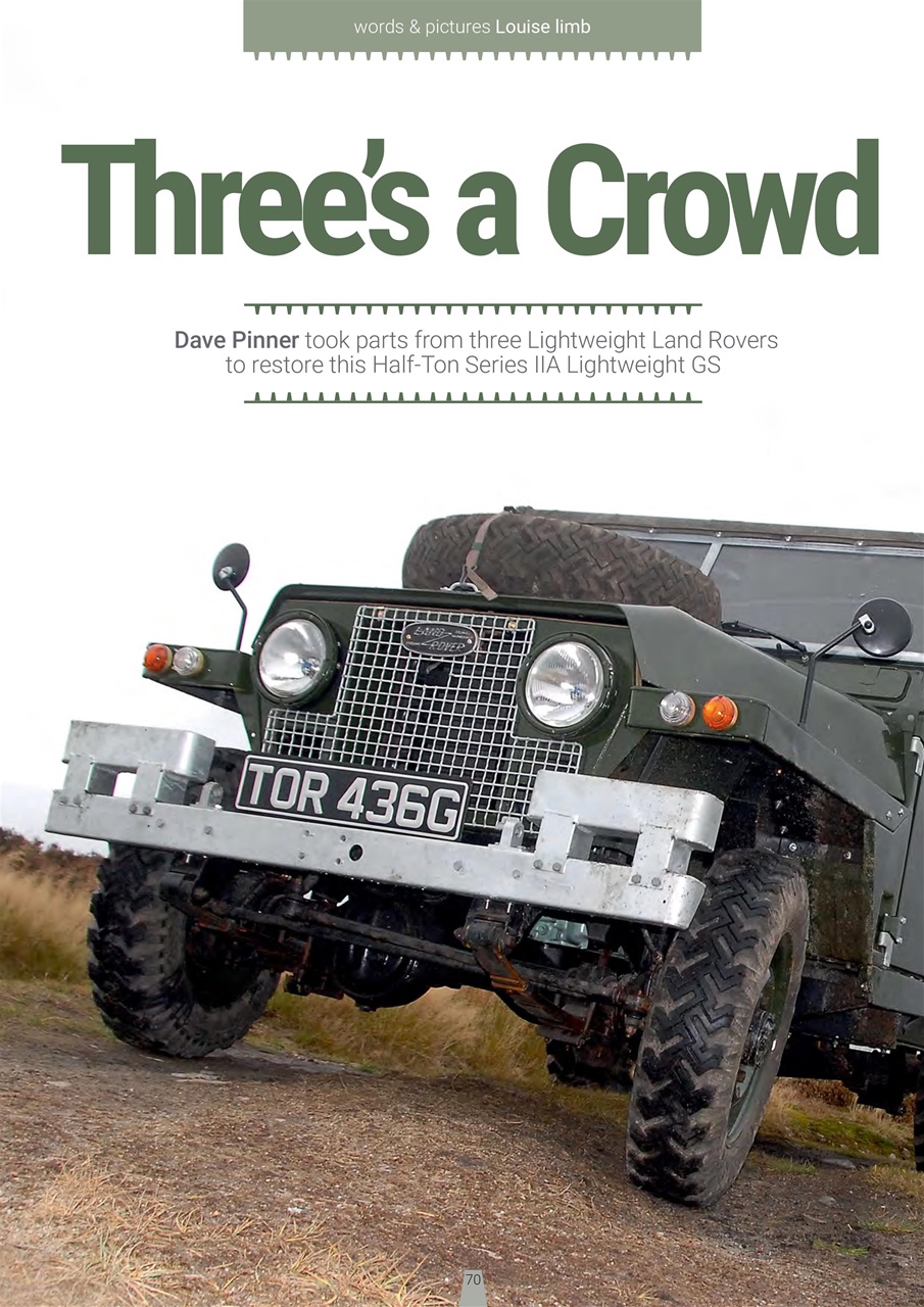 Classic Military Vehicle Preview Pages