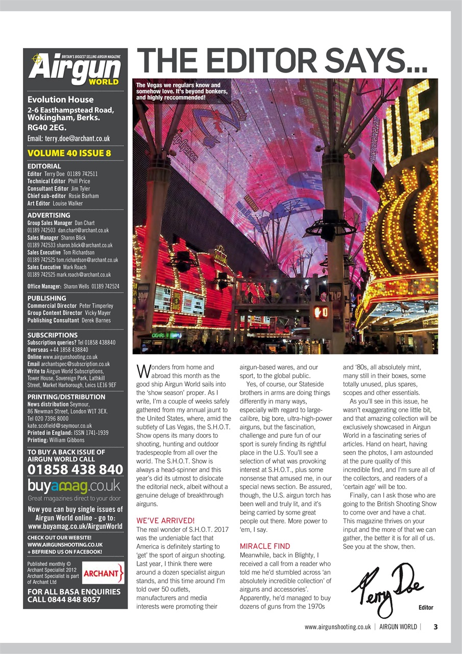 Airgun World Preview Pages