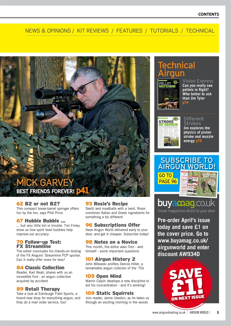 Airgun World Preview Pages