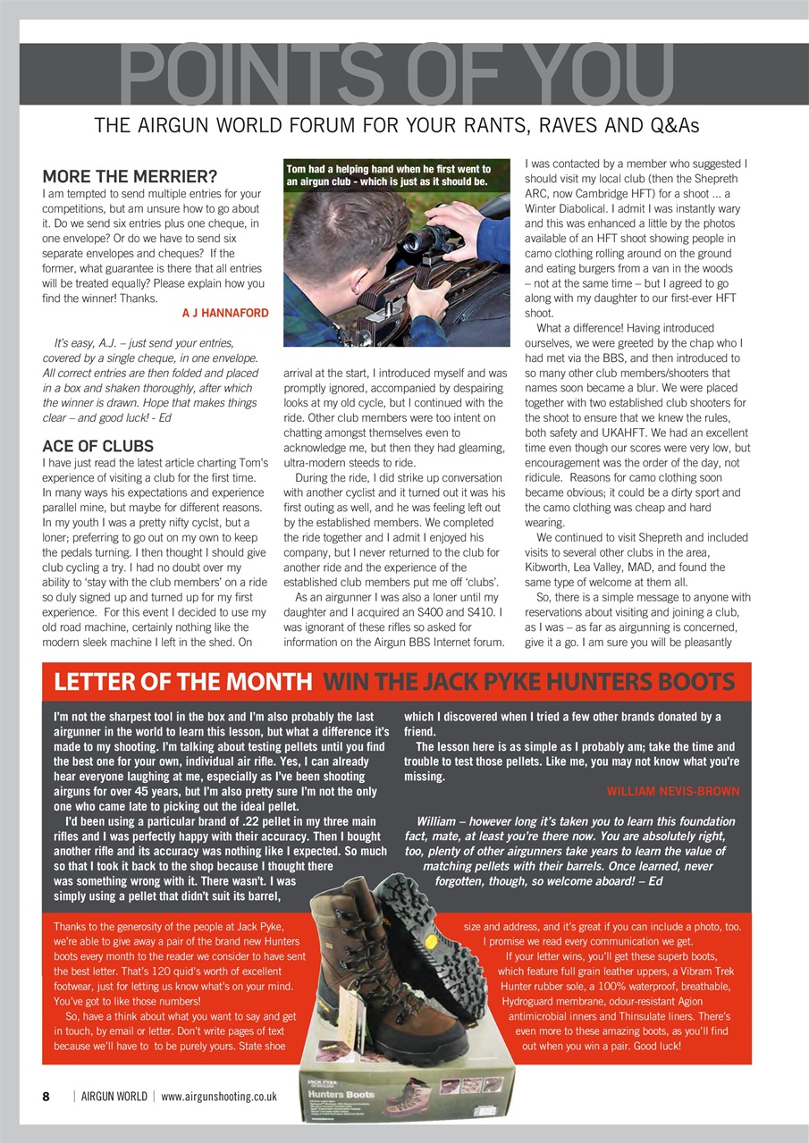 Airgun World Preview Pages