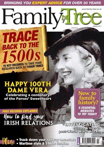 Family Tree issue Family Tree March 2017