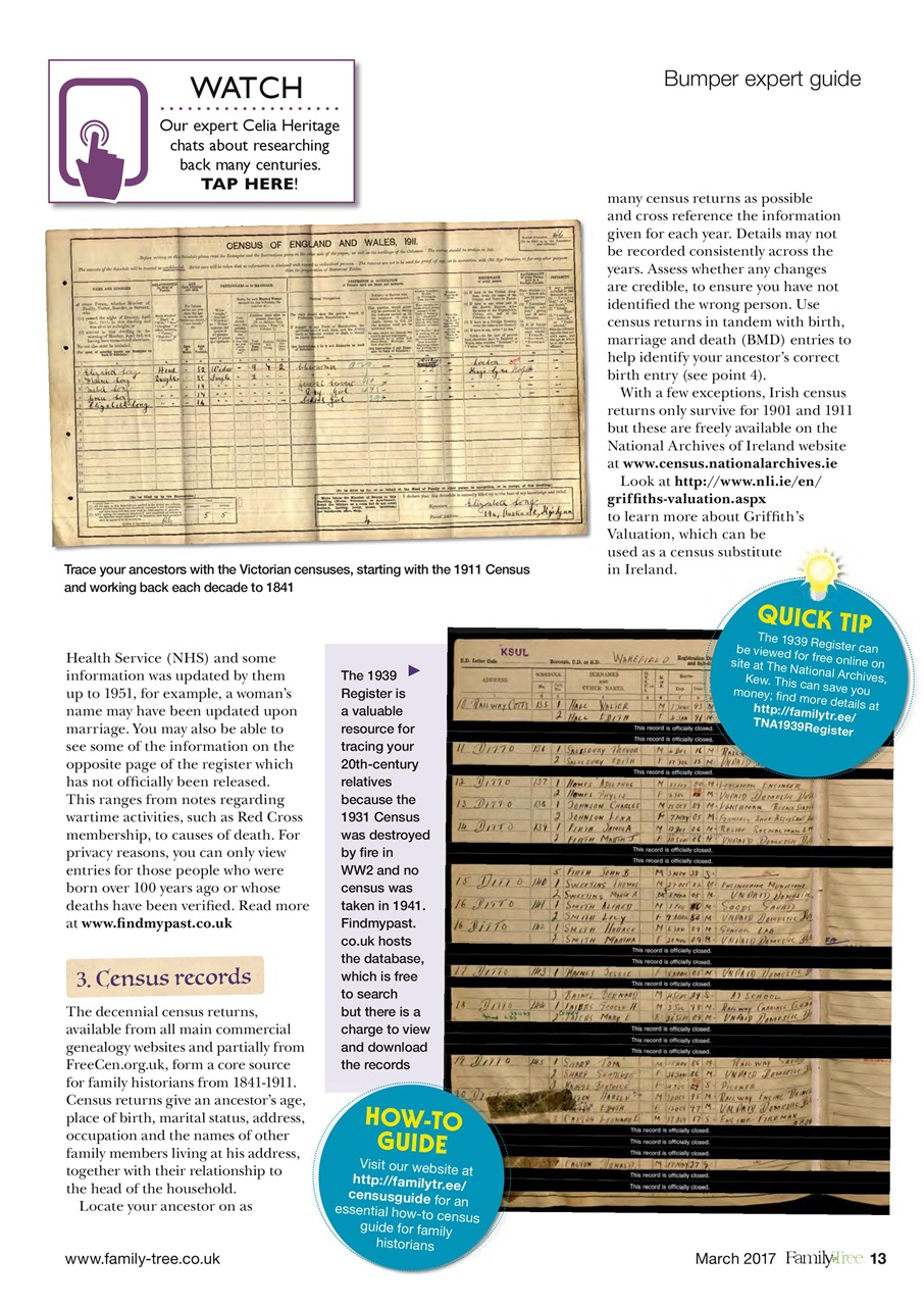 Family Tree Preview Pages