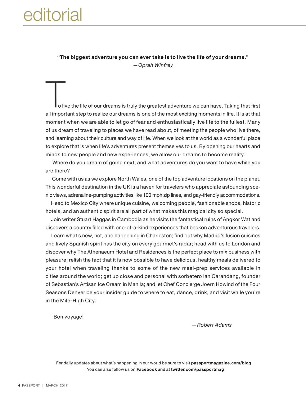 Passport Preview Pages