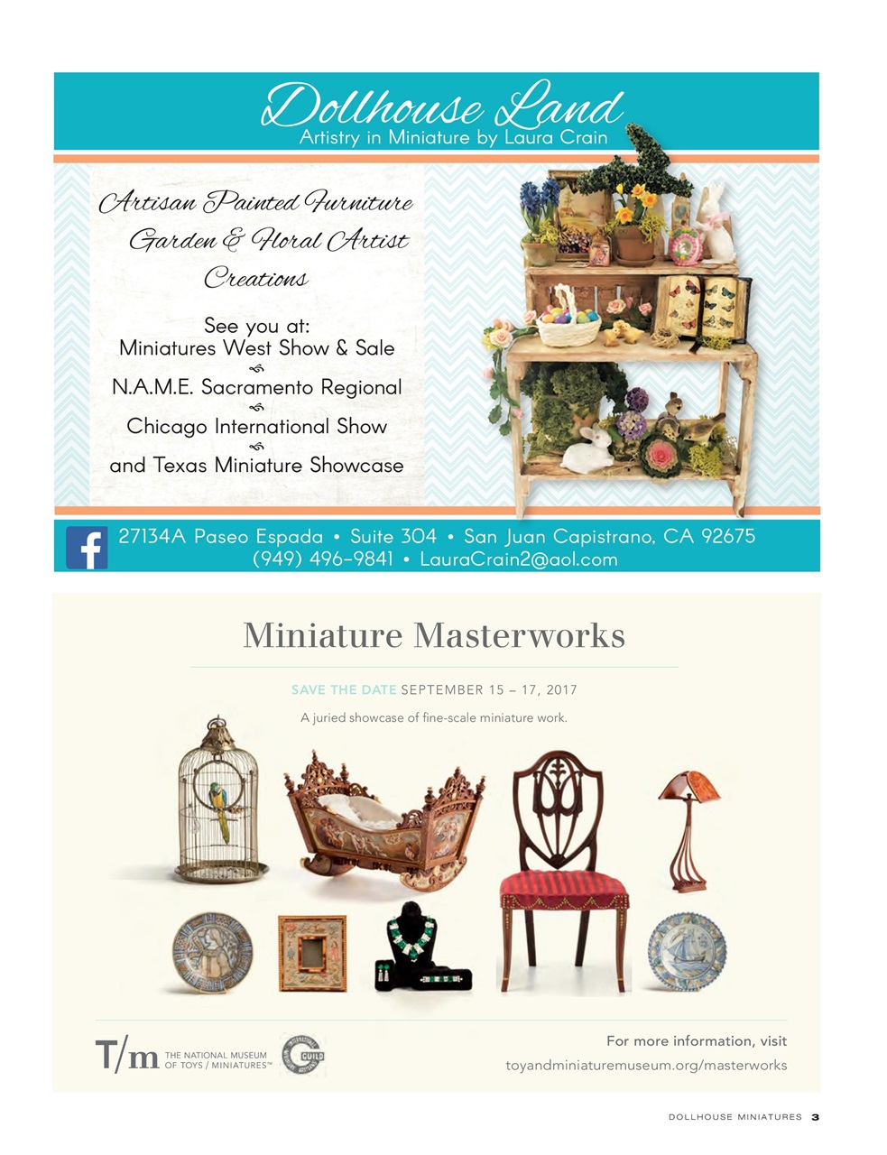 Dollhouse Miniatures Preview Pages