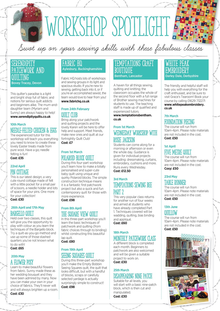 Quilt Now Preview Pages