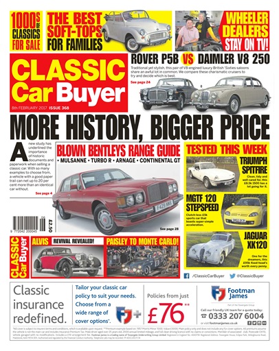 Classic Car Buyer issue 