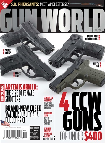 Gun World issue March 2017