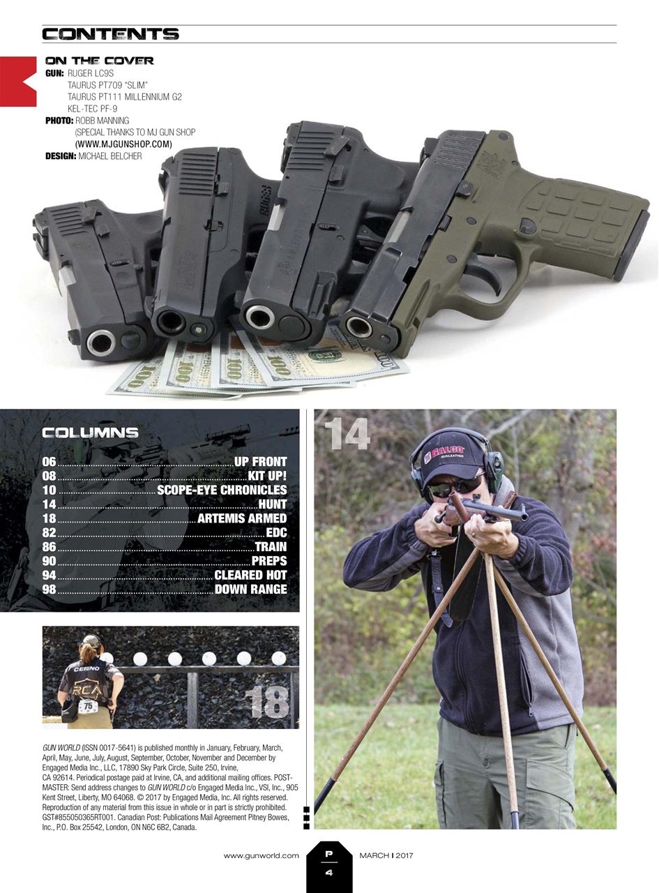 Gun World Preview Pages