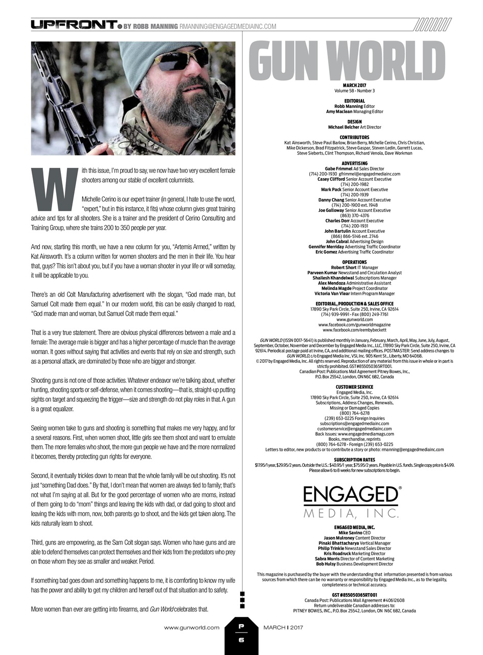 Gun World Preview Pages