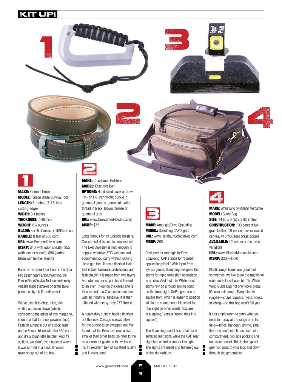 Gun World Preview Pages