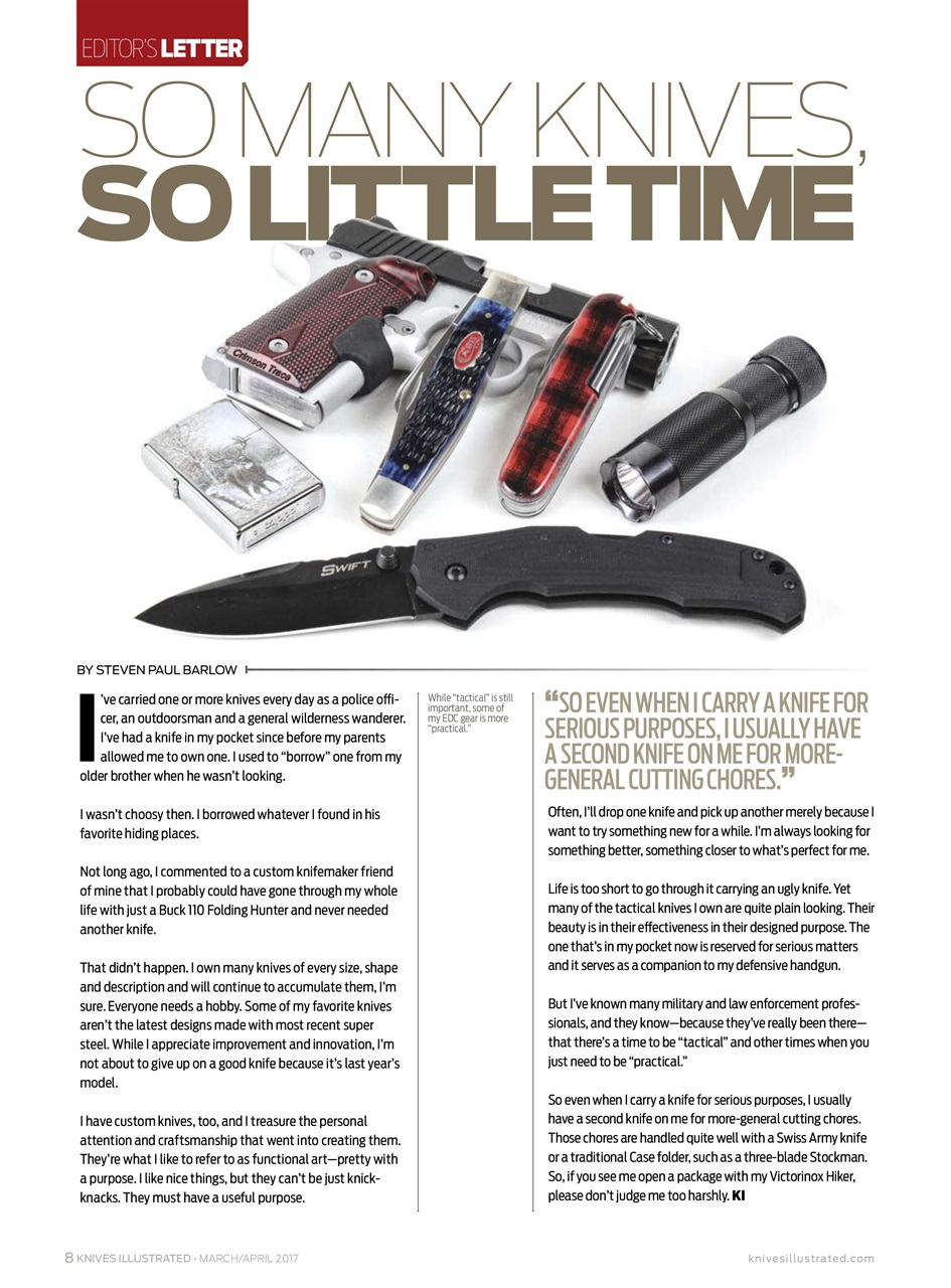 Knives Illustrated Preview Pages