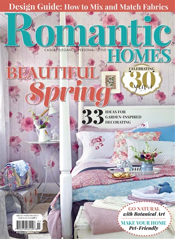 Romantic Homes issue March 2017