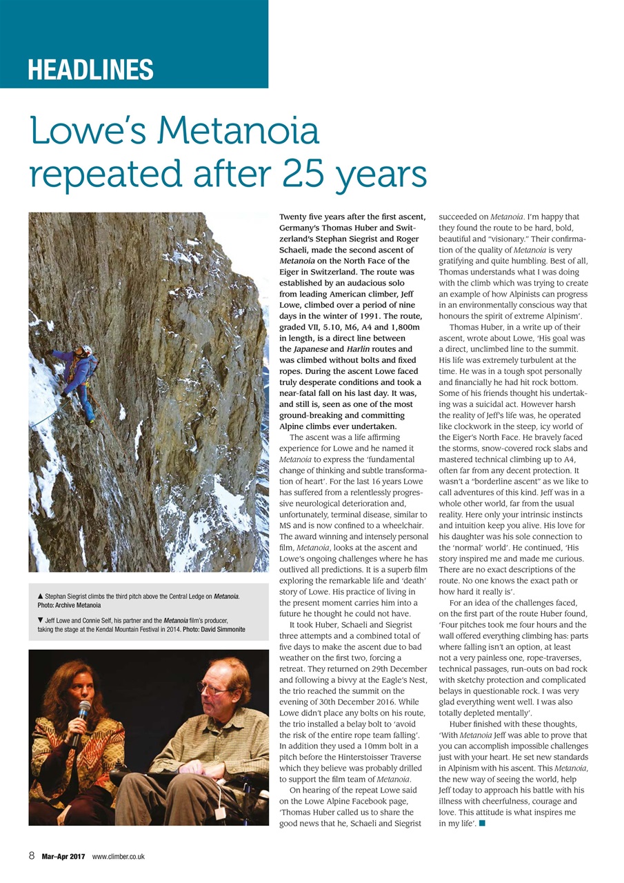 Climber Preview Pages