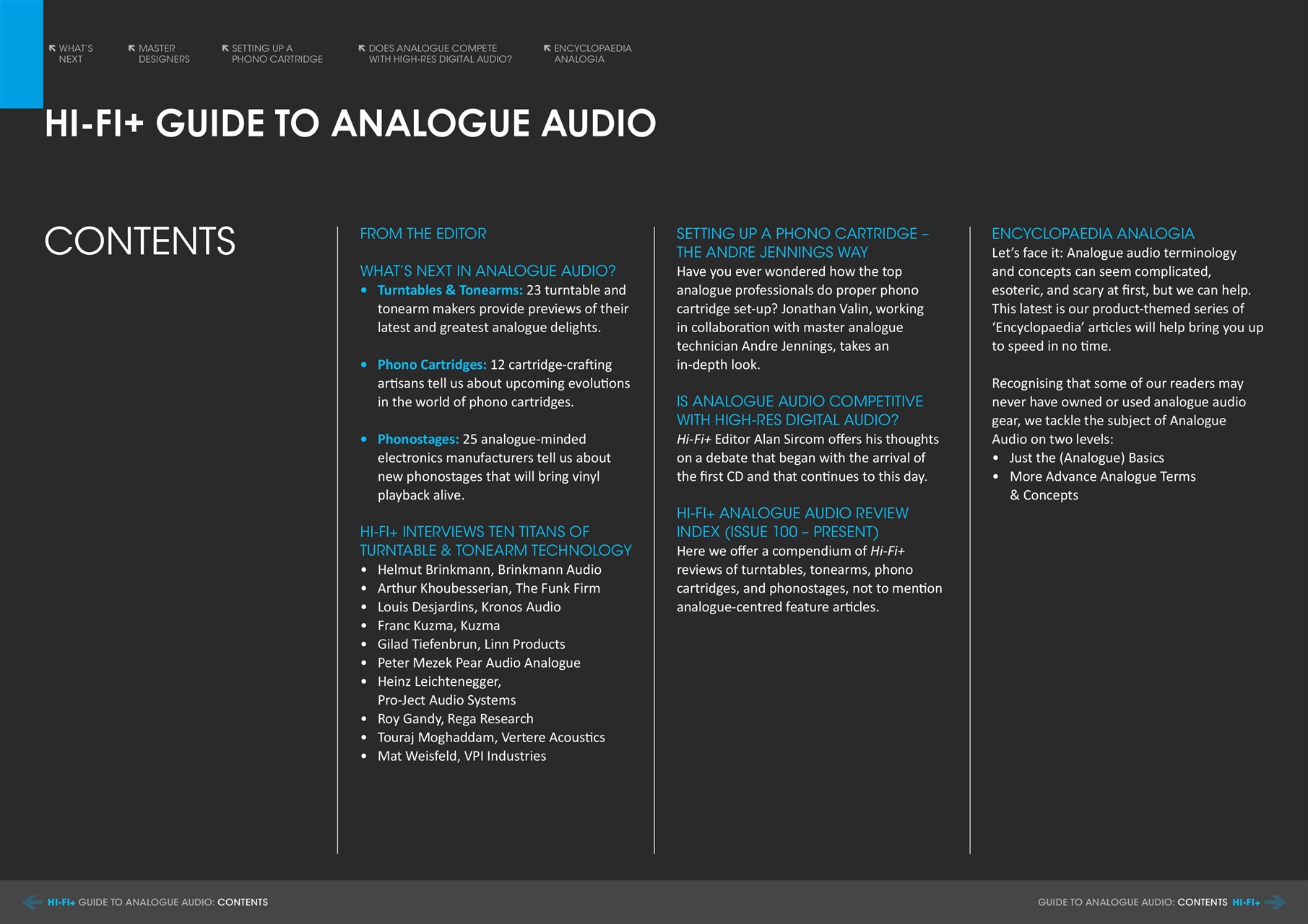 hi-fi+ Global Network Preview Pages