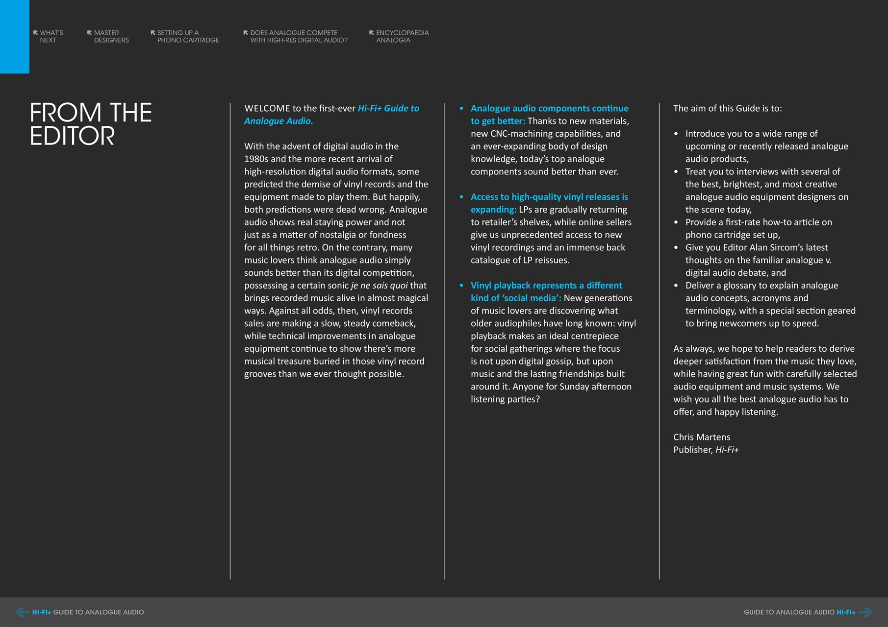 hi-fi+ Global Network Preview Pages