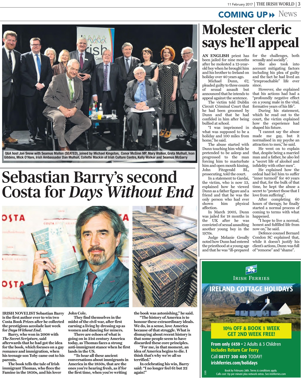 Irish World Preview Pages