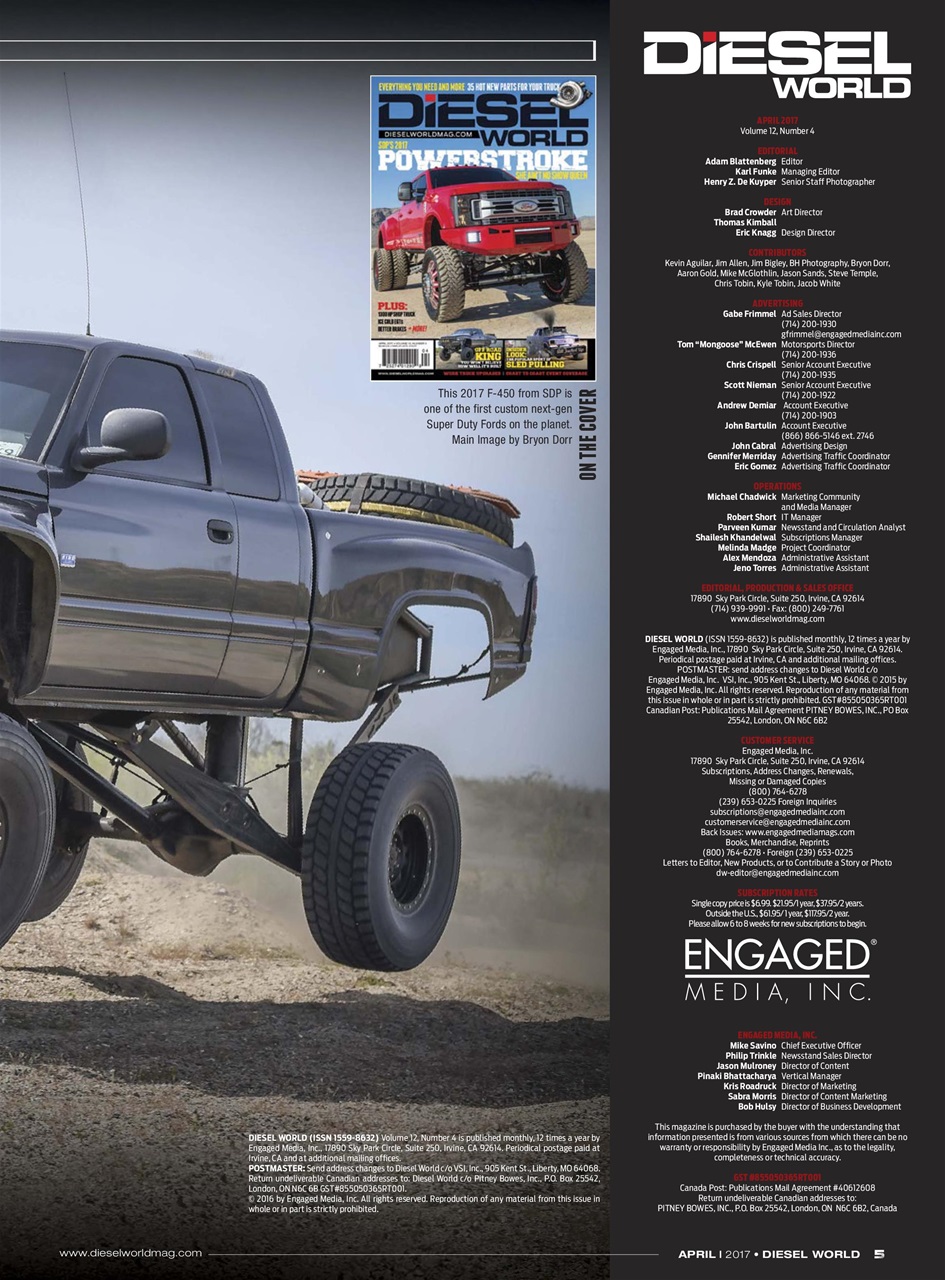 Diesel World Preview Pages