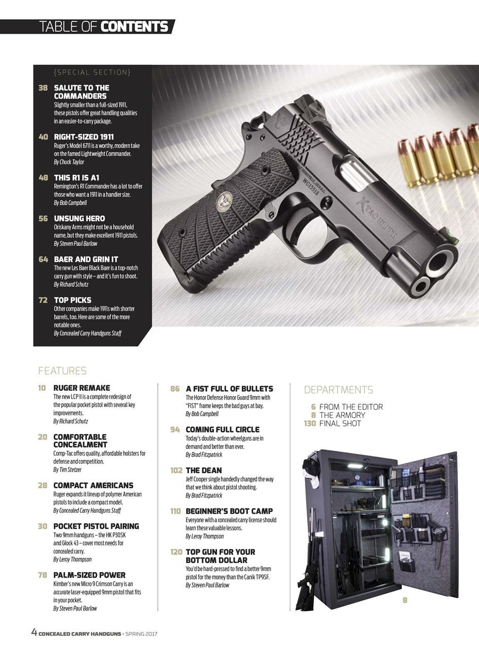 Concealed Carry Handguns Preview Pages