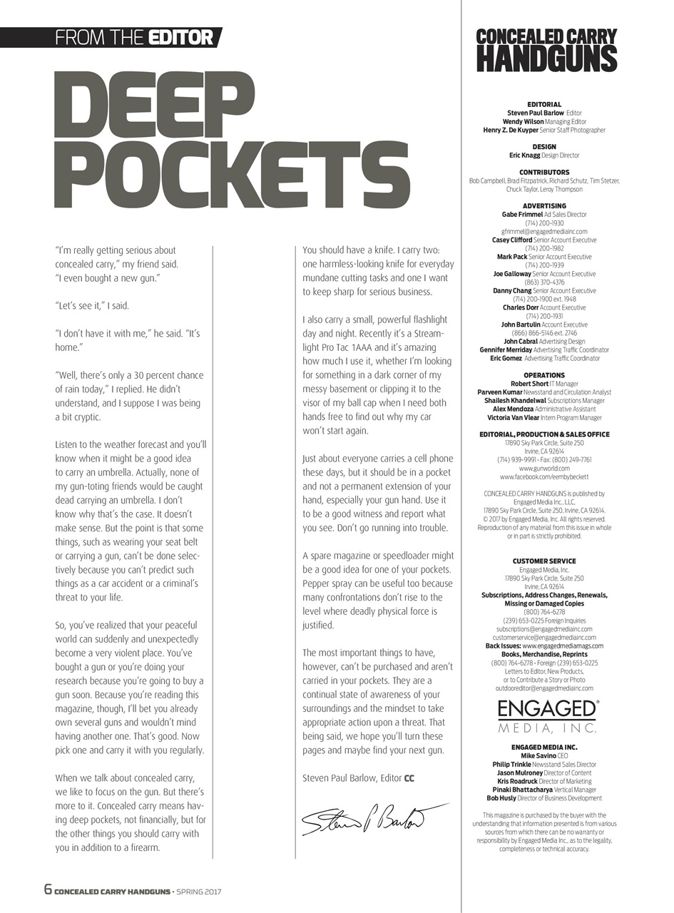 Concealed Carry Handguns Preview Pages