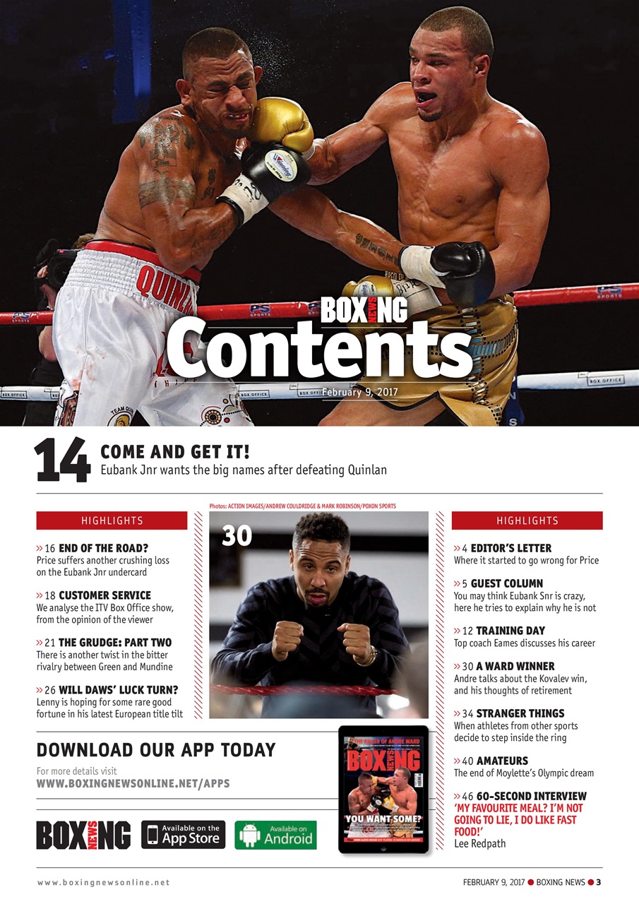 Boxing News Preview Pages