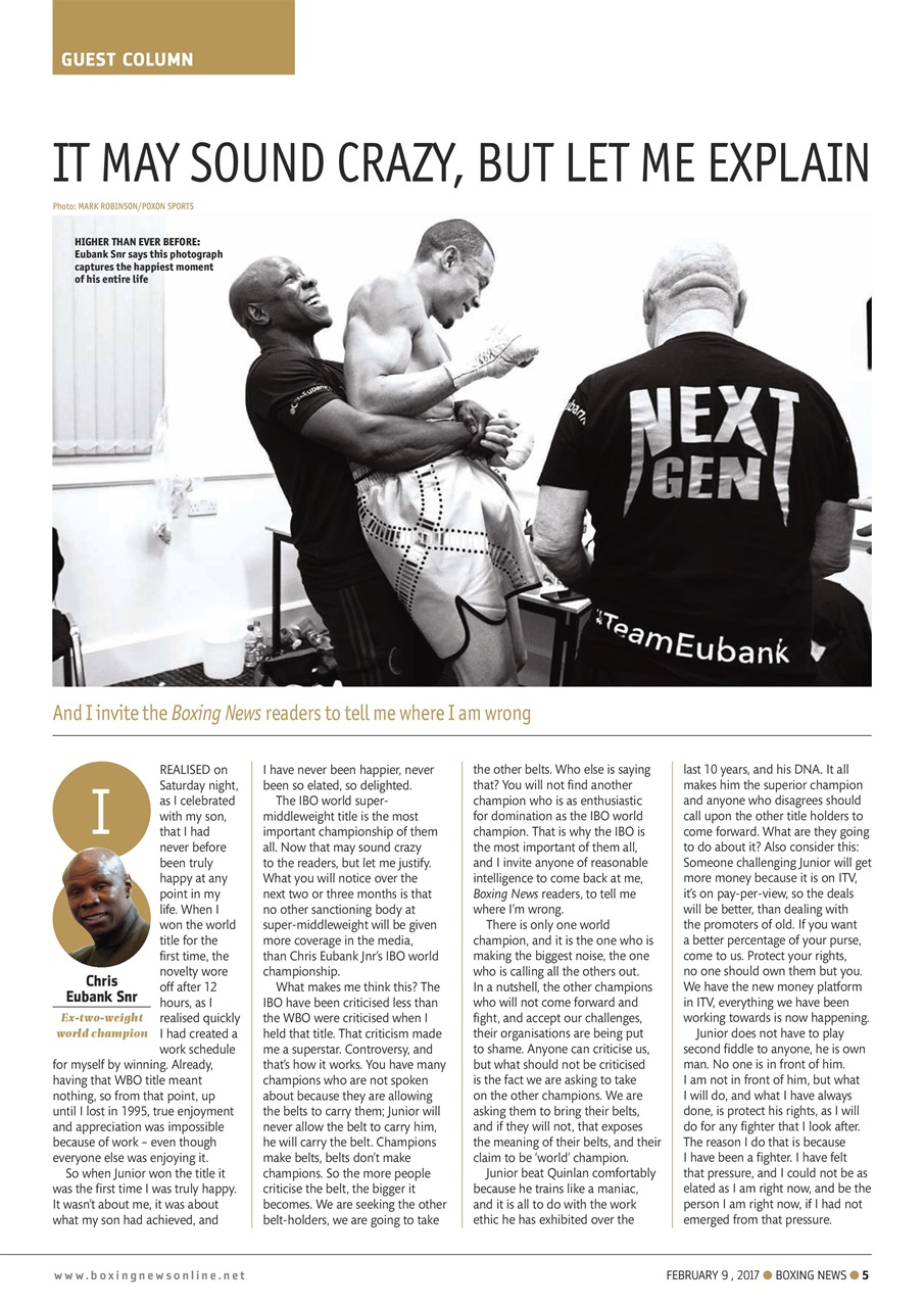Boxing News Preview Pages