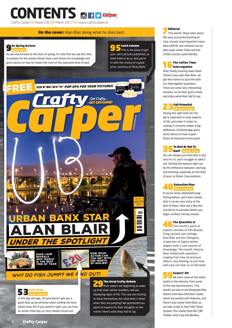 Crafty Carper Preview Pages