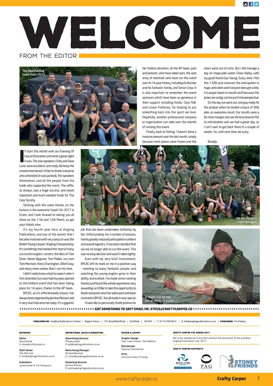 Crafty Carper Preview Pages