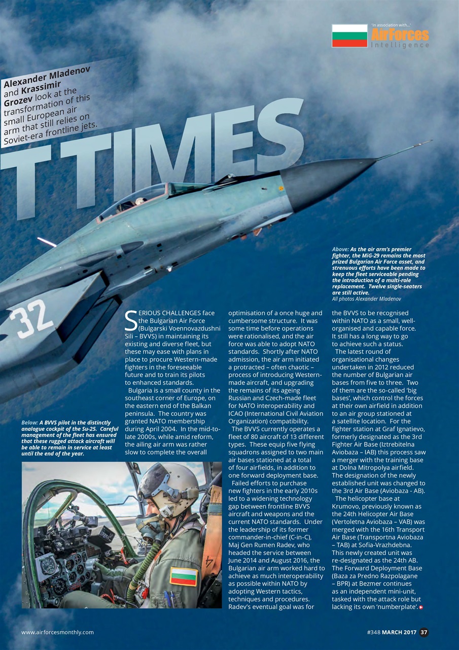 AirForces Monthly Preview Pages