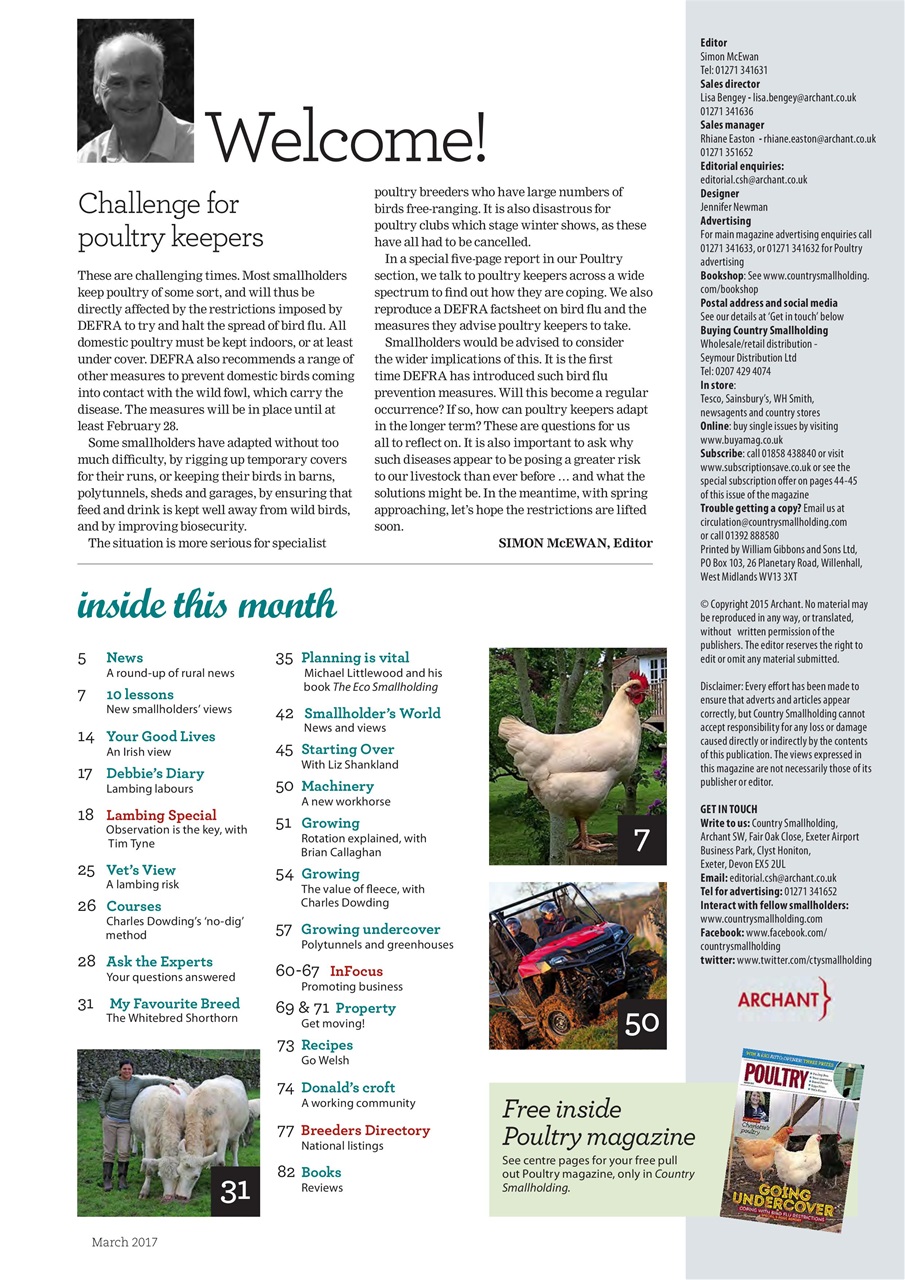 The Country Smallholder Preview Pages