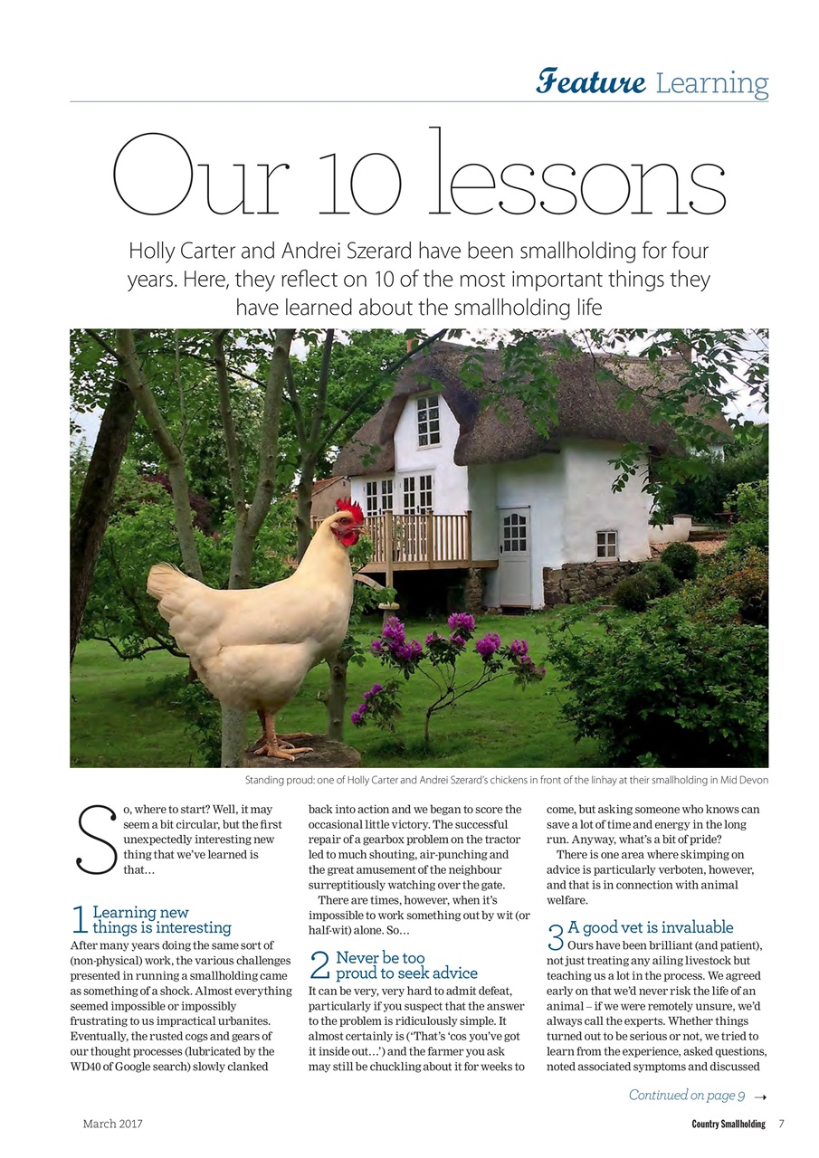 The Country Smallholder Preview Pages
