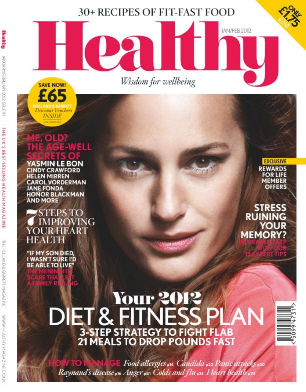 Healthy Magazine Preview Pages