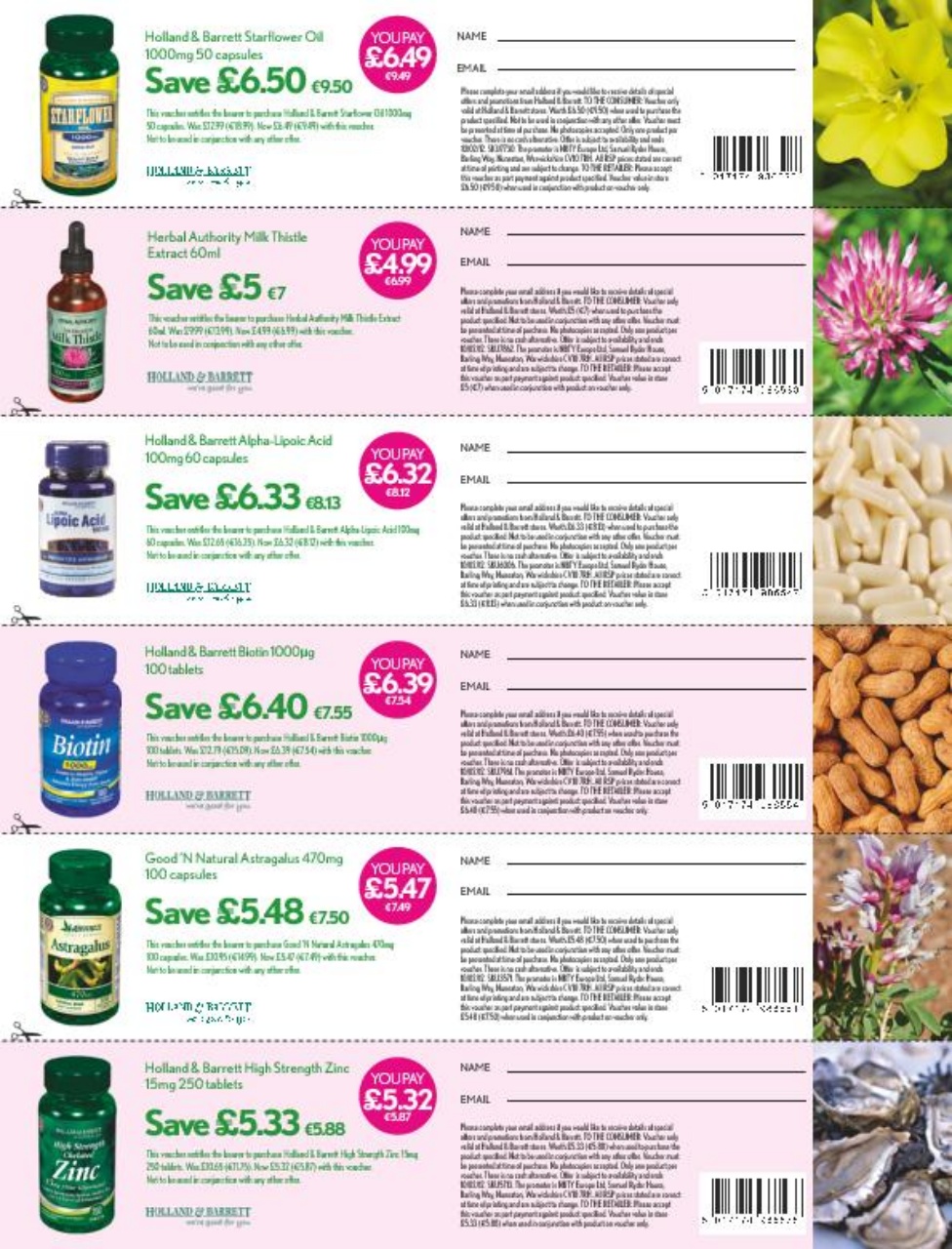 Healthy Magazine Preview Pages