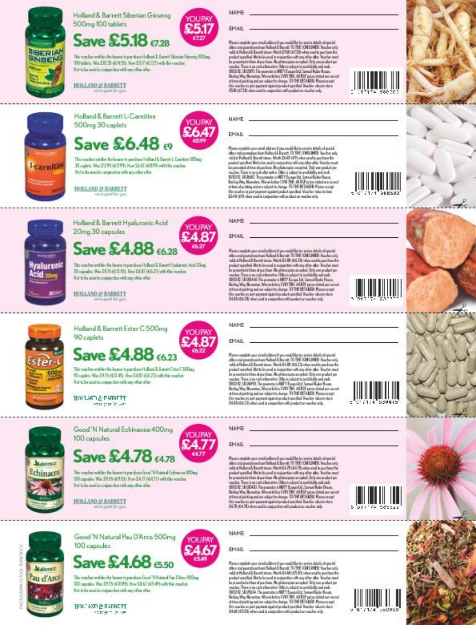 Healthy Magazine Preview Pages