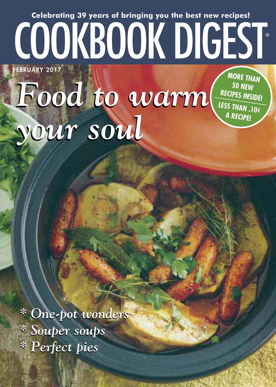 Cookbook Digest Preview Pages