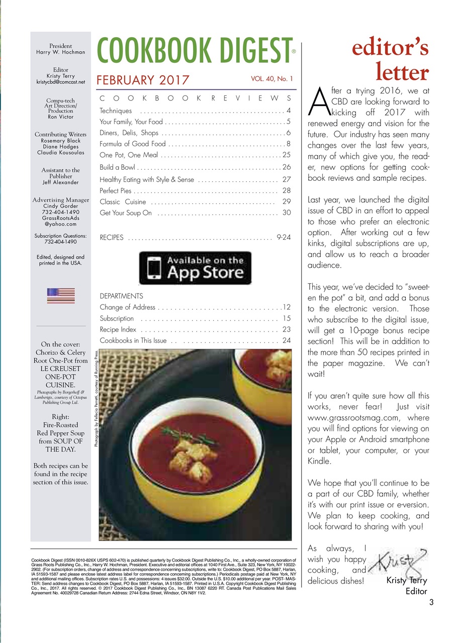 Cookbook Digest Preview Pages