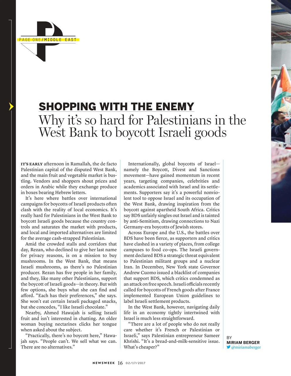 Newsweek International Preview Pages