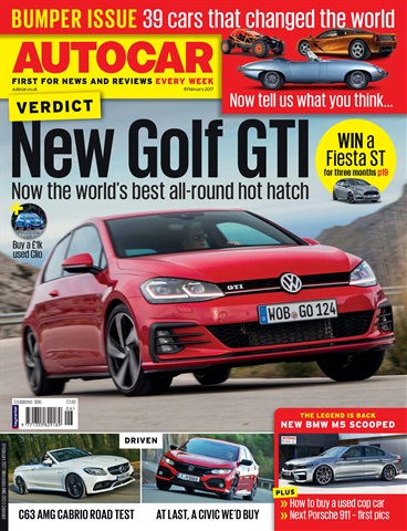 Autocar issue 8th February 2017