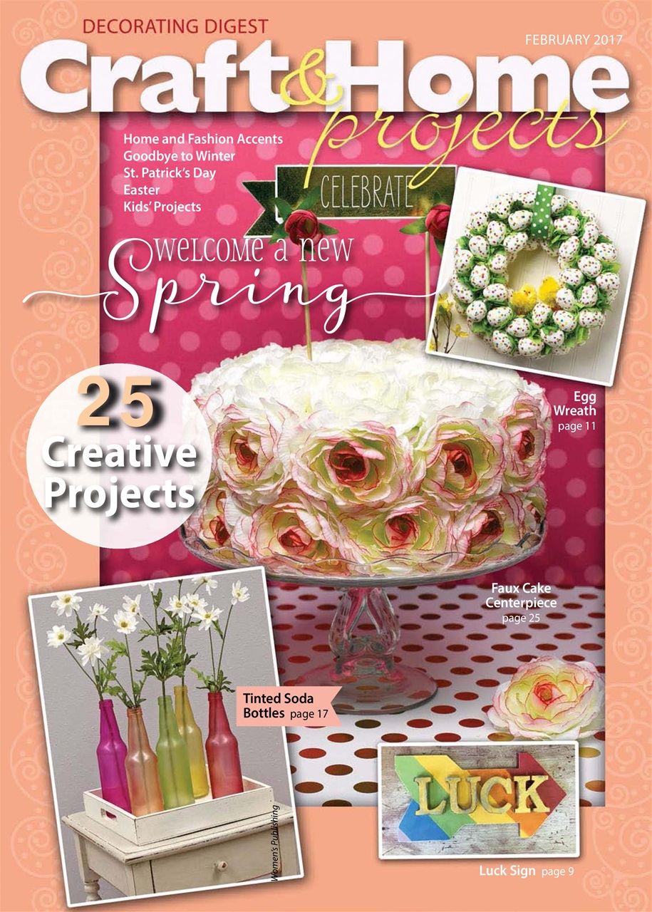 Craft & Home Projects Preview Pages