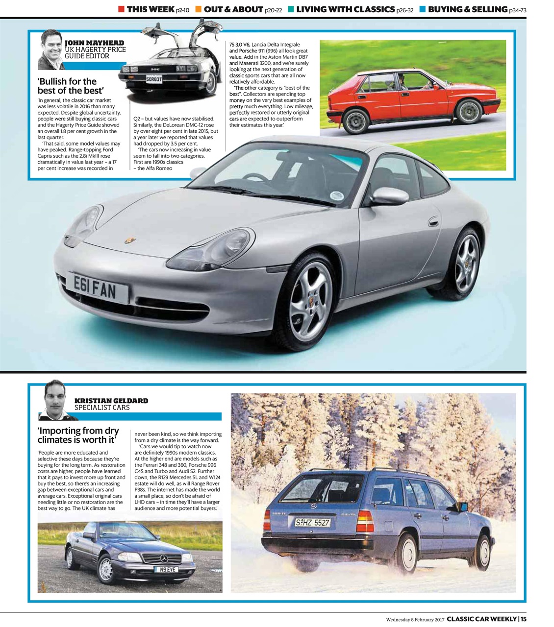 Classic Car Weekly Preview Pages