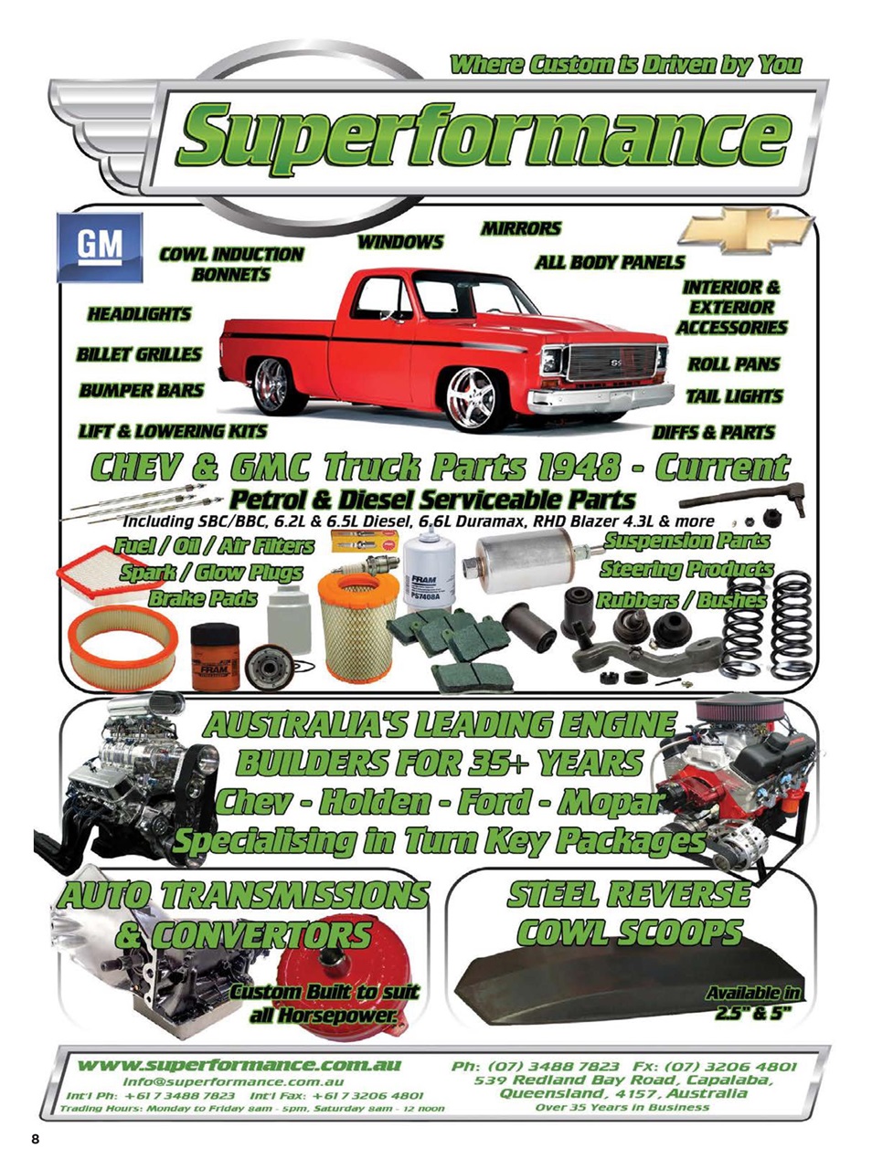 JUST PARTS Preview Pages