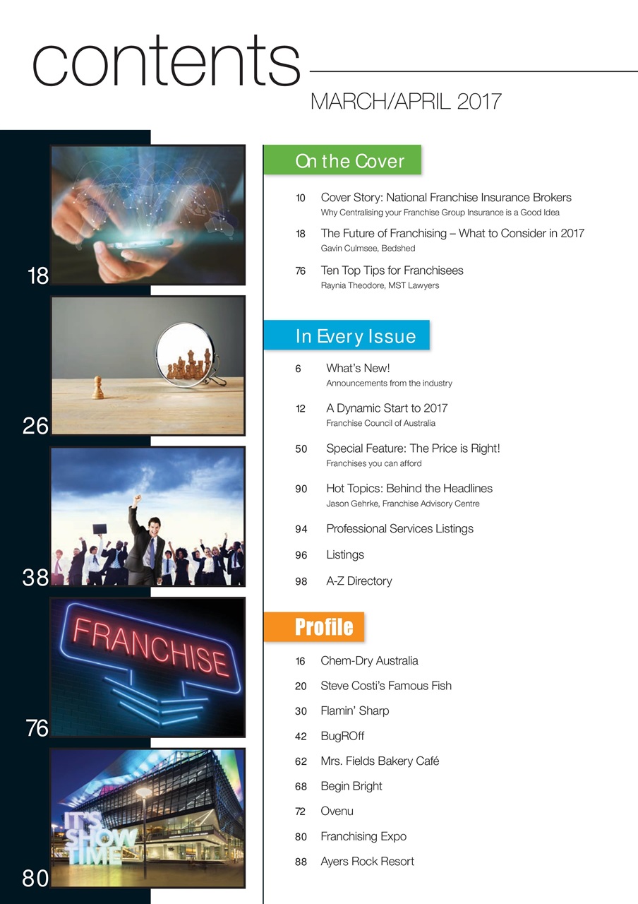 Business Franchise Australia&NZ Preview Pages